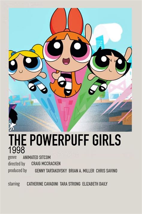 The Powerpuff Girls By Cass Movie Posters Vintage Iconic Movie