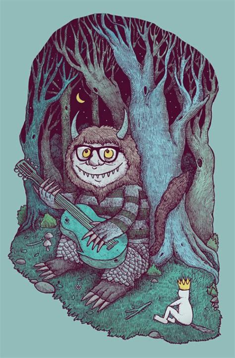 What If The Monsters In Where The Wild Things Are Were Hipsters Art