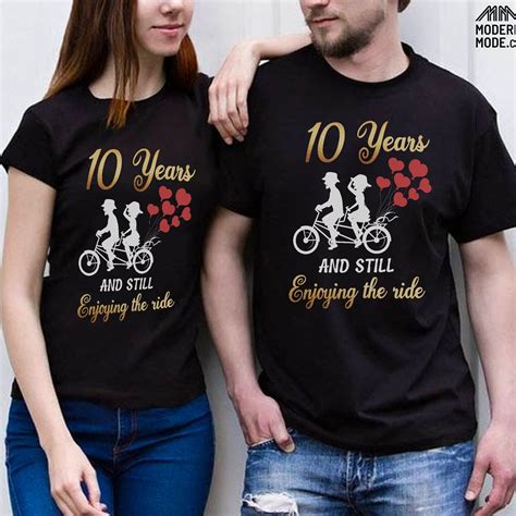 Personalized Anniversary Tshirt Husband Wife Matching Shirt Etsy