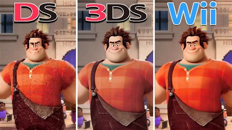Wreck It Ralph 2012 Nintendo Ds Vs Nintendo 3ds Vs Wii Which One Is