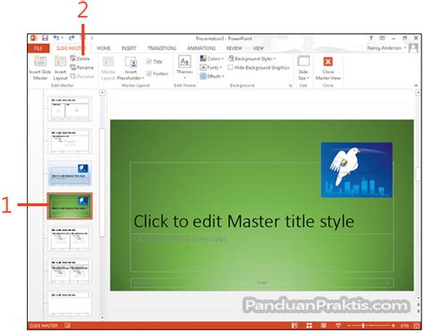 Cara Mengganti Nama Dan Menghapus Layout Slide Di Powerpoint 2013
