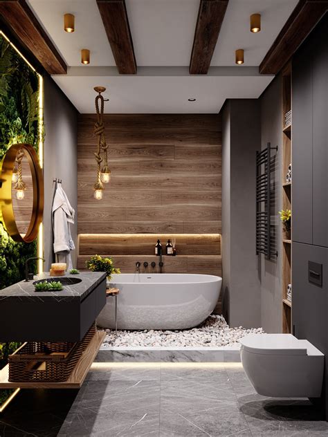 Himki Bali I 2021 On Behance Роскошные ванные комнаты Дизайн дома