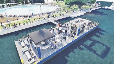 Plans For New Southbank Riverwalk Include A Floating Party Barge