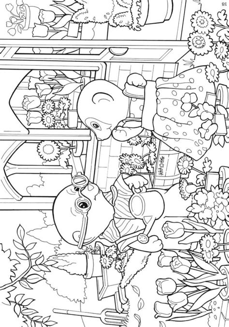 Use these images to quickly print coloring pages. Calico Critters Free Coloring Pages - Coloring Home