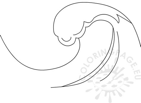14 Realistic Ocean Waves Coloring Pages Pics Free Coloring Page