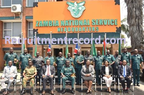 Zambia National Service Recruitment Form 20242025 Zns Application