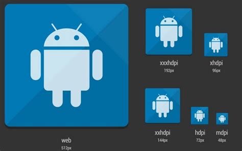 Free Android Launcher Icon Template Psd Titanui