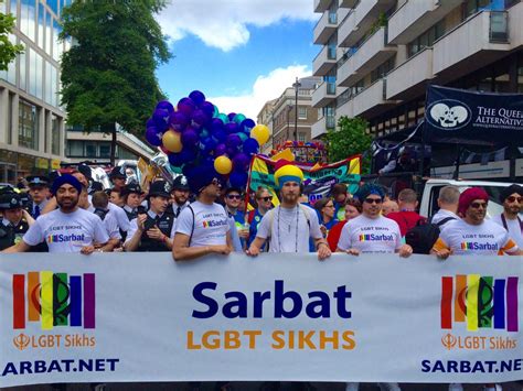 Amidst Cheers And Claps Lgbt Sikhs March In London Pride 2015