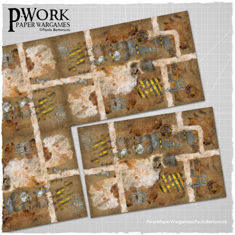 New Pwork Game Mat Industrial Ruins Bols Gamewire