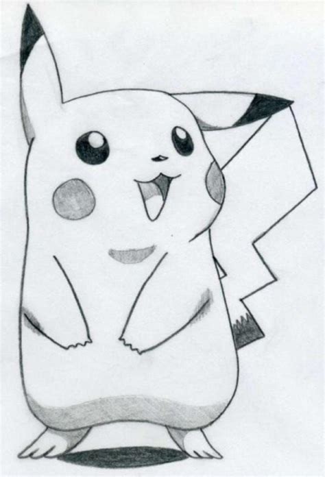 50 Easy Drawing Ideas For Beginners To Try Hm Art Pikachu Drawing