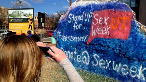 University Of Tennessee Sex Week Efforts To Rein In Event Met With Resistance