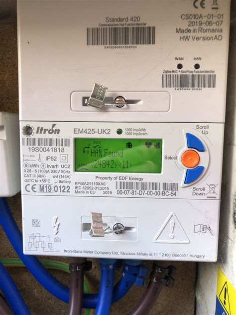 Partly Failed Bulb Smart Meter Install Poor Gas Meter 42 Off