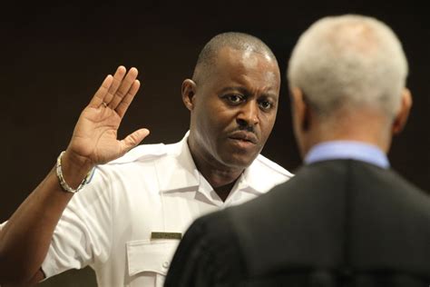 New Ferguson Police Chief Delrish Moss Lets Get To Work