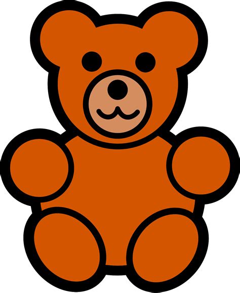 Teddy Bear Clipart Free Download Transparent Png