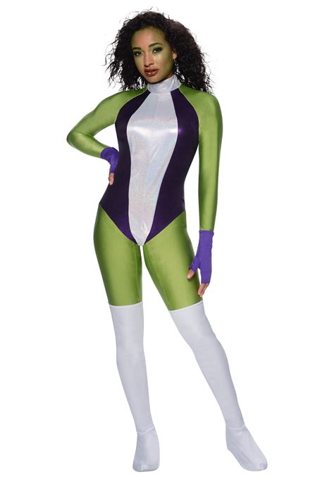 She Hulk Deluxe Women S Costume