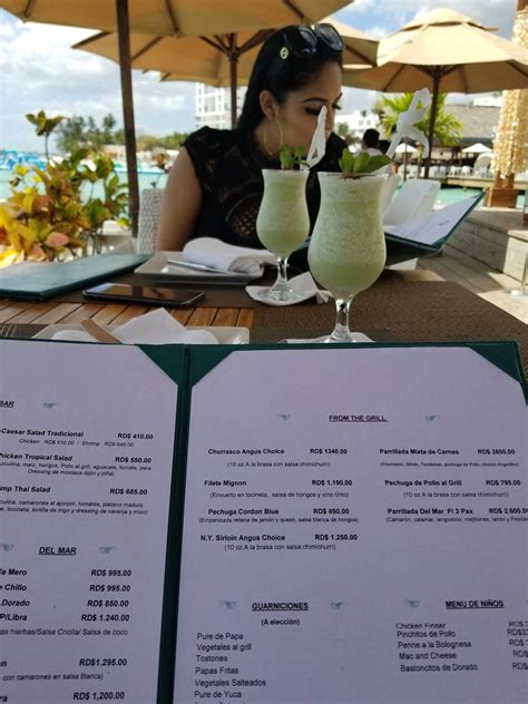 Menu At Neptuno S Club Restaurant Boca Chica