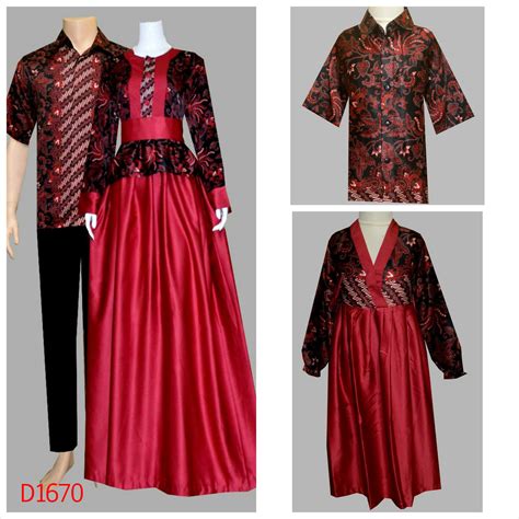 Model Gamis Batik Remaja Kombinasi Modern - Seputar Model