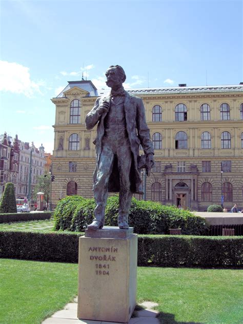 Antonin Dvorak Statue, Jan Palach Square, Prague. | Antonin … | Flickr