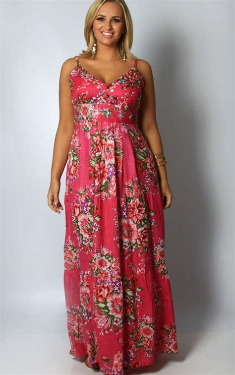 Plus Size Beach Maxi Dresses Pluslookeu Collection