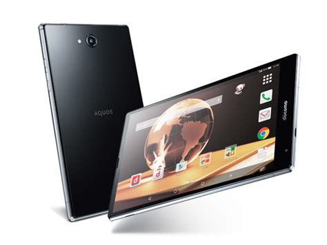Sharp Unveils Aquos Pad Sh 05g Tablet With Snapdragon 810
