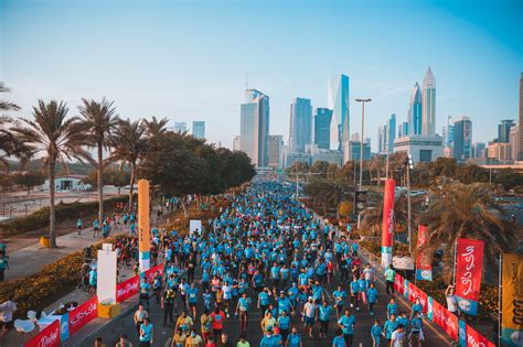 Dubai Hosts The Worlds Largest Run As 146000 Participants Join Dubai Run On Sheikh Zayed Road