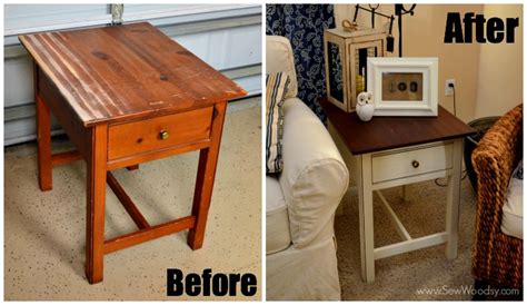 Video How To Refinish An End Table With 3m Diy Sew Woodsy
