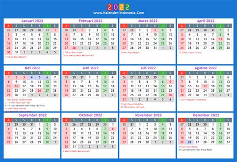 Kalender 2022 Nederlands