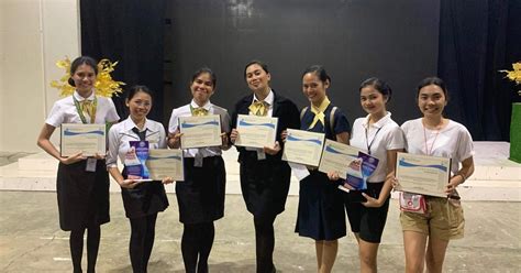 Vsu Students Champ Tourism Skill Competition Visayas State University