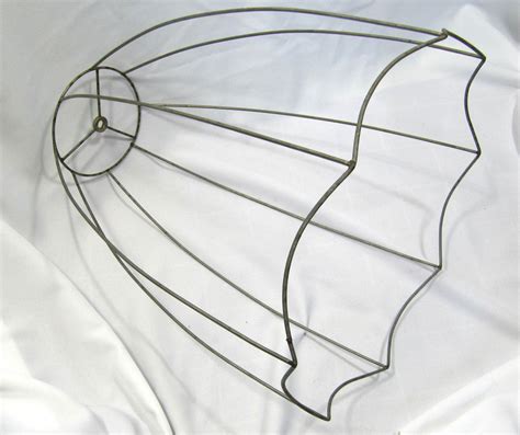 lamp shade frame vintage wire large great for pendant or floor