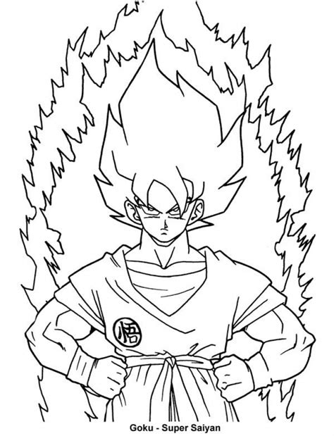 Get This Online Dragon Ball Z Coloring Pages 42198