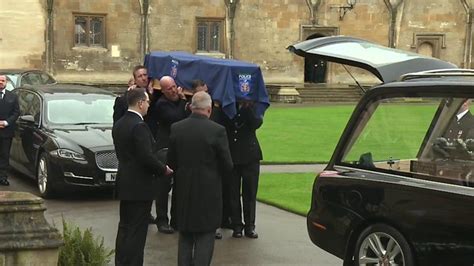 Pc Andrew Harper Hundreds Attend Funeral Bbc News