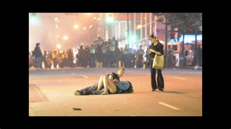 The Vancouver Riot Kiss AWSOME VIDEO All You Need Is Love YouTube