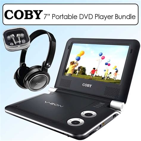 Coby 7 Inch Portable Dvdcdmp3 Player Home Audio And Theater