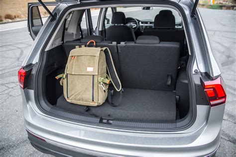 2022 Volkswagen Tiguan Interior Dimensions Seating Cargo Space