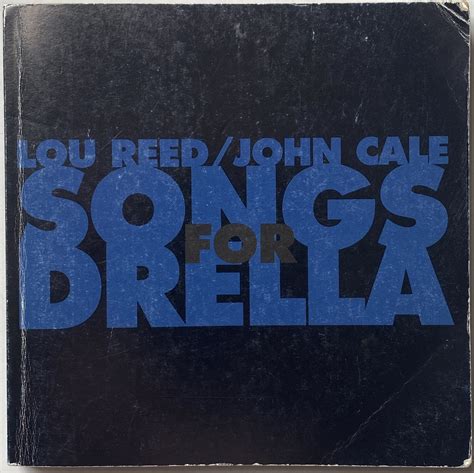 Songs For Drella Lou Reed John Cale