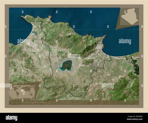 Annaba Province Of Algeria High Resolution Satellite Map Corner