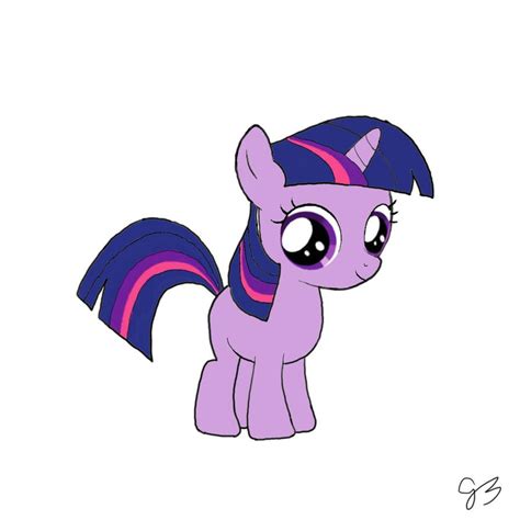 Filly Twilight Sparkle By Yagamaru On Deviantart