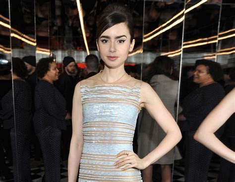 Lily Collins From Golden Globes 2017 Party Pics E News