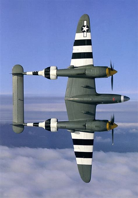 Lockheed P 38 Lightning Wwii Fighter Planes Vintage Aircraft