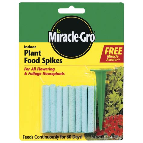 Miracle Grow 1002521 Miracle Gro Indoor Plant Food Spikes