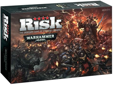 Warhammer 40k Risk Pits 5 Factions In A Battle For Control