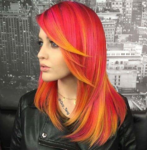 12 Best Sunset Red Orange Hair Colors For 2024