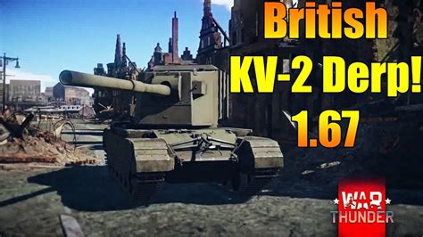 War Thunder Fv4005 183mm Cannon British Kv 2 Derp War Thunder Update