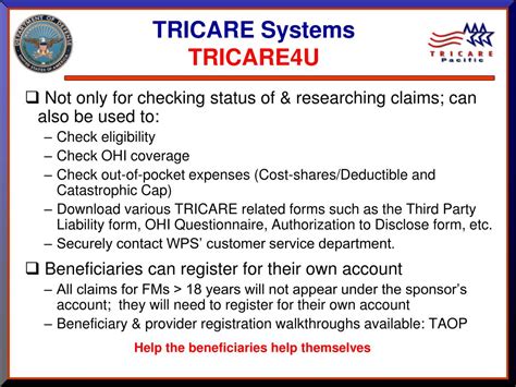 Ppt Taop Tricare Advanced Course 2010 Tricare Systems Powerpoint