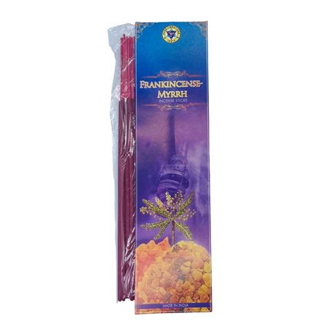 frankincense and myrrh incense sticks pure vibrations 20 pack the ancient sage