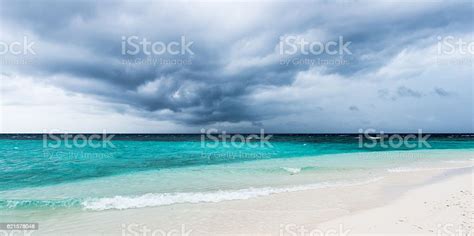 Dark Clouds Over The Indian Ocean Stock Photo Download Image Now