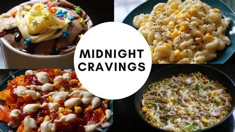 4 Easy Midnight Worthy Snacks I 5 Minute Recipes I Foodie Being Moody Youtube