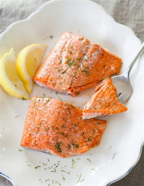 1 tablespoon melted butter optional. How To Cook Salmon in the Oven | Kitchn