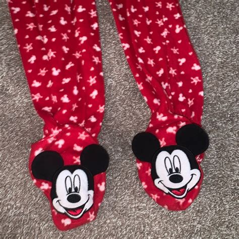 Disney Intimates And Sleepwear Mickey Mouse Adult Onesie Poshmark