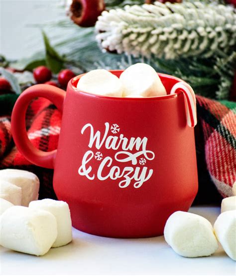 Warm And Cozy Red Christmas Mug 139made Llc